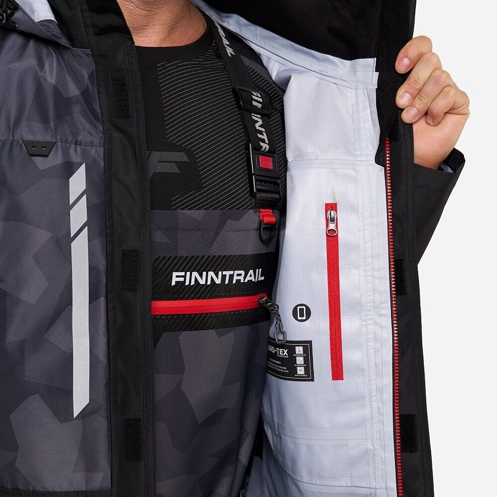 Kahlamisjakk Finntrail GREENWOOD CamoShadowBlack 4021 10 Kahlamisjakk Finntrail GREENWOOD CamoShadowBlack 4021 10