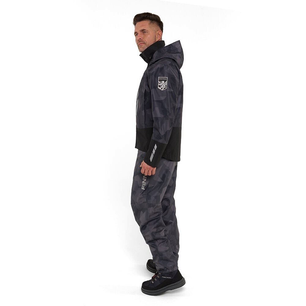 Kahlamisjakk Finntrail GREENWOOD CamoShadowBlack 4021 2