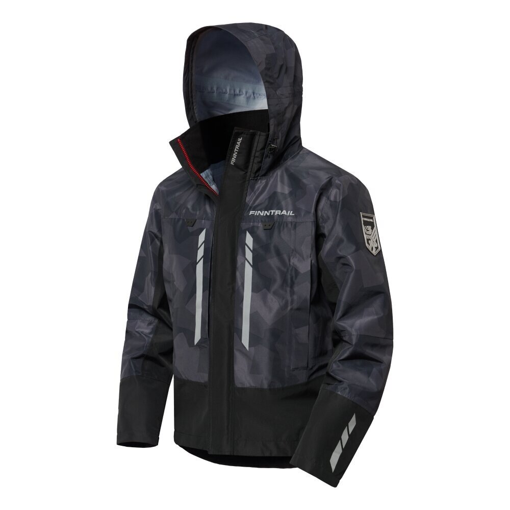 Kahlamisjakk Finntrail GREENWOOD CamoShadowBlack 4021