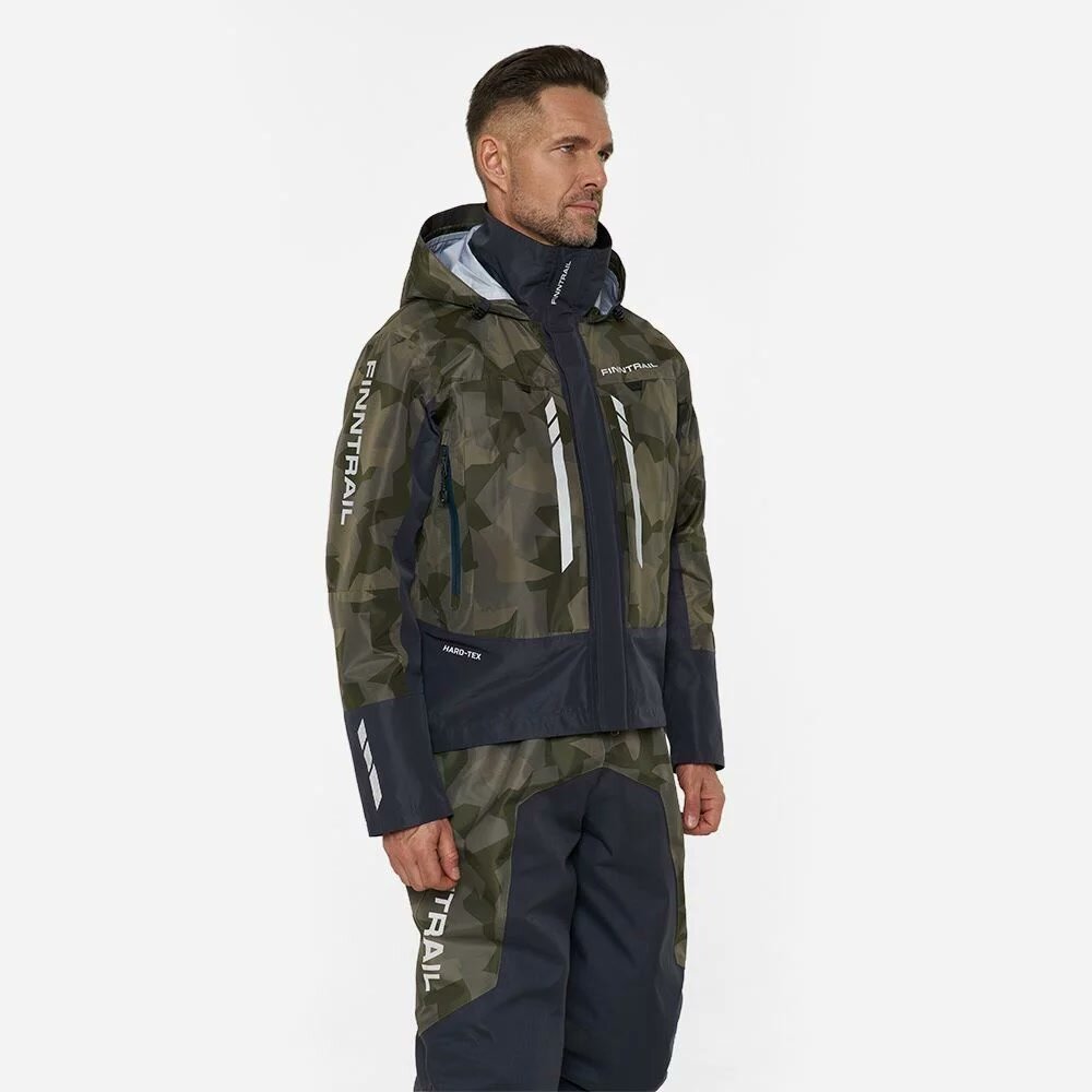 Braidymo striukė Finntrail GREENWOOD CamoShadowGreen 4021 2