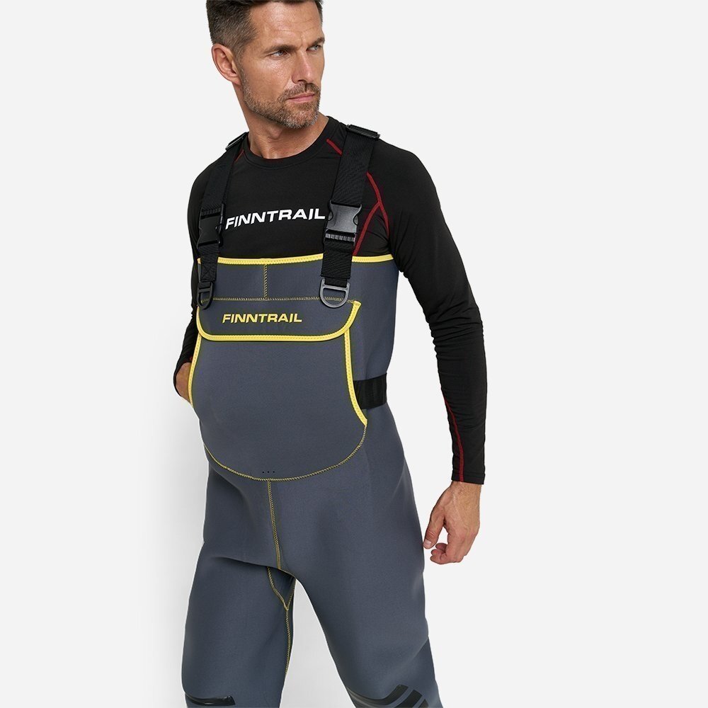 Вейдерсы Finntrail BLACKWATER DarkGrey 5291 1
