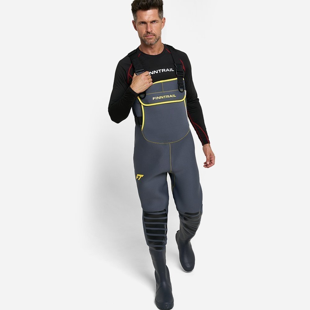 Вейдерсы Finntrail BLACKWATER DarkGrey 5291 2