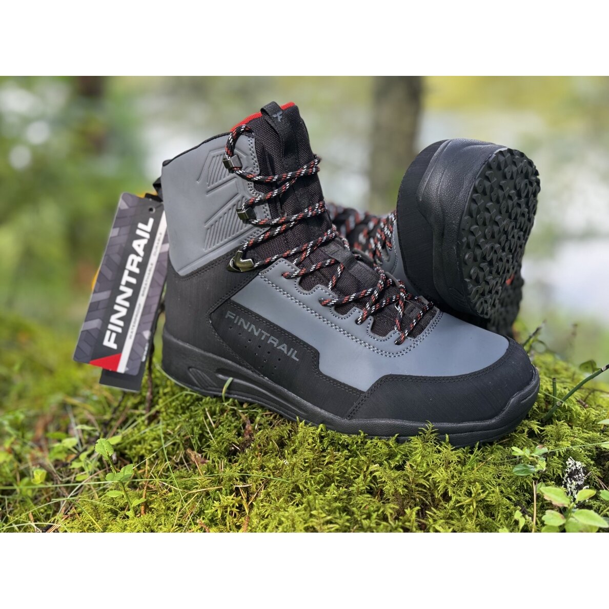 Braidymo batai Finntrail WADEMAN DarkGrey 5203 11