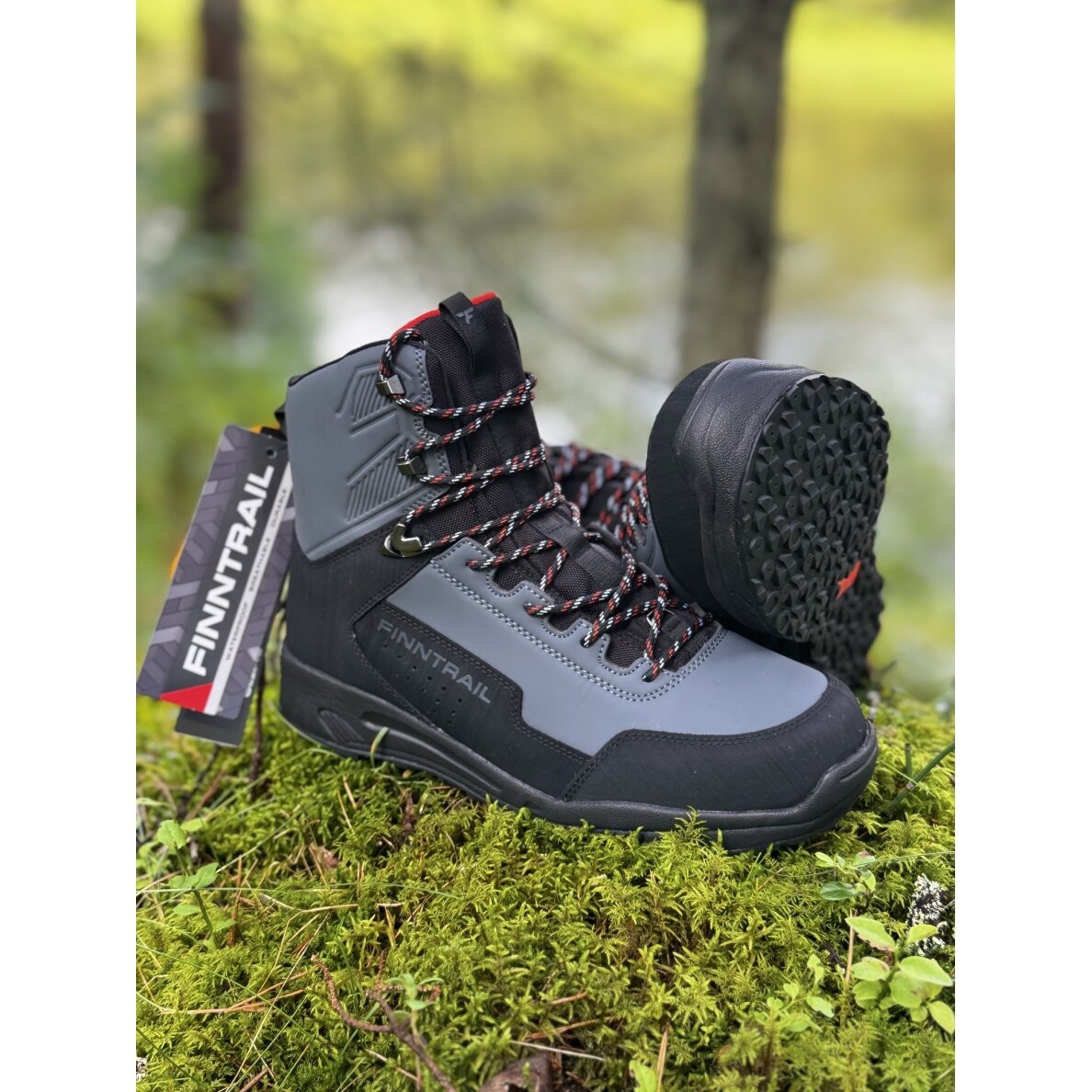 Braidymo batai Finntrail WADEMAN DarkGrey 5203 12