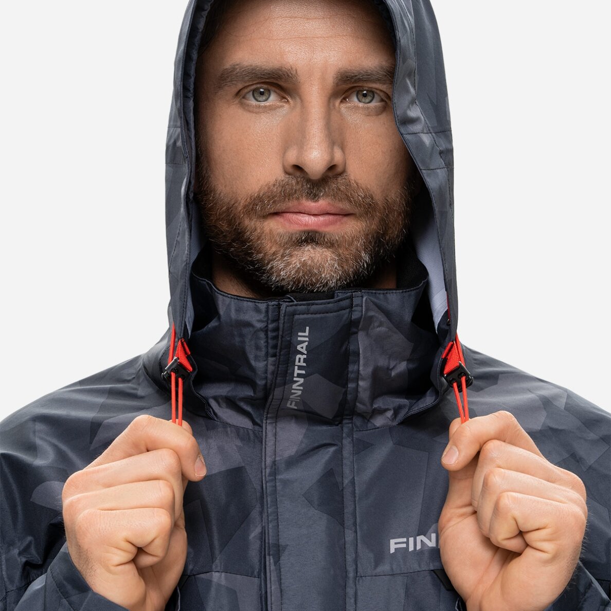 Bridējjaka Finntrail ATHLETIC CamoShadowBlack 4024 5