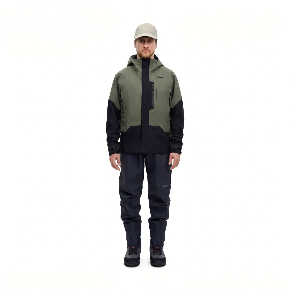 Kahlamisjakk Finntrail WADEMAN Khaki 1327 7