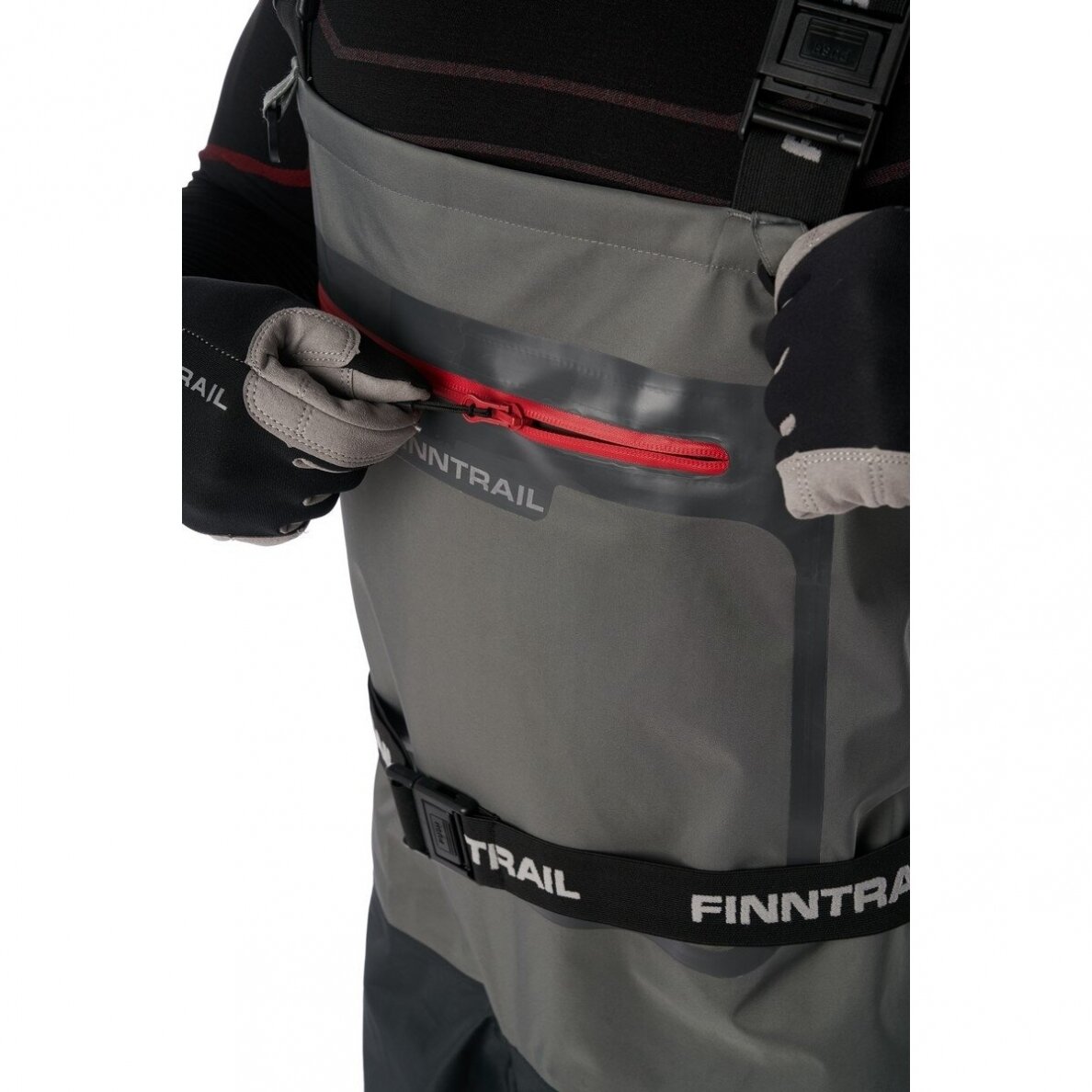 Bridkelnės Finntrail AIRMAN KIDS Grey 5218 6