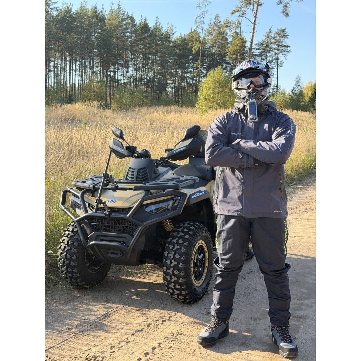 Bridkelnės Finntrail ENDURO Graphite 1539 5