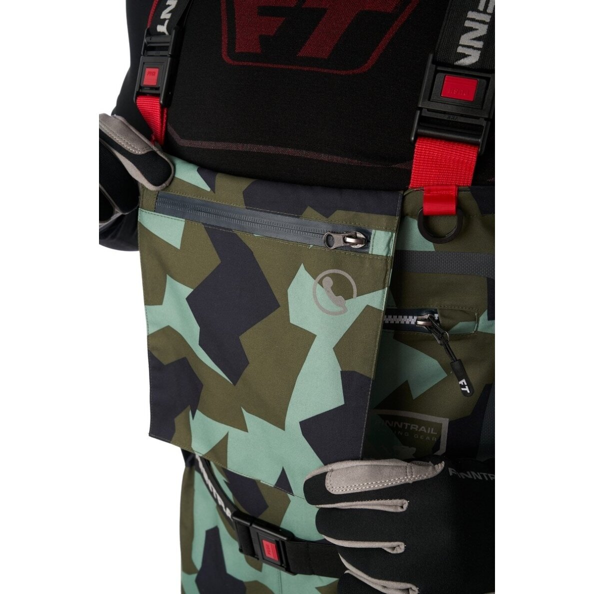 Bridkelnės Finntrail SPEEDMASTER-ZIP CamoArmy 1529 4