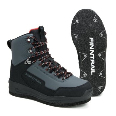 Braidymo batai Finntrail WADEMAN DarkGrey 5202 1