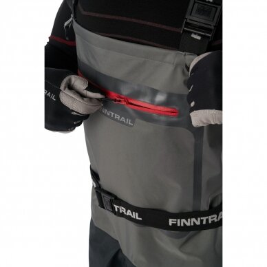 Bridkelnės Finntrail AIRMAN KIDS Grey 5218 6