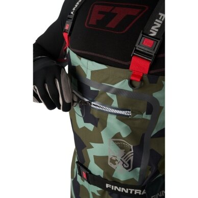 Waders Finntrail SPEEDMASTER-ZIP CamoArmy 1529 3 Waders Finntrail SPEEDMASTER-ZIP CamoArmy 1529 3