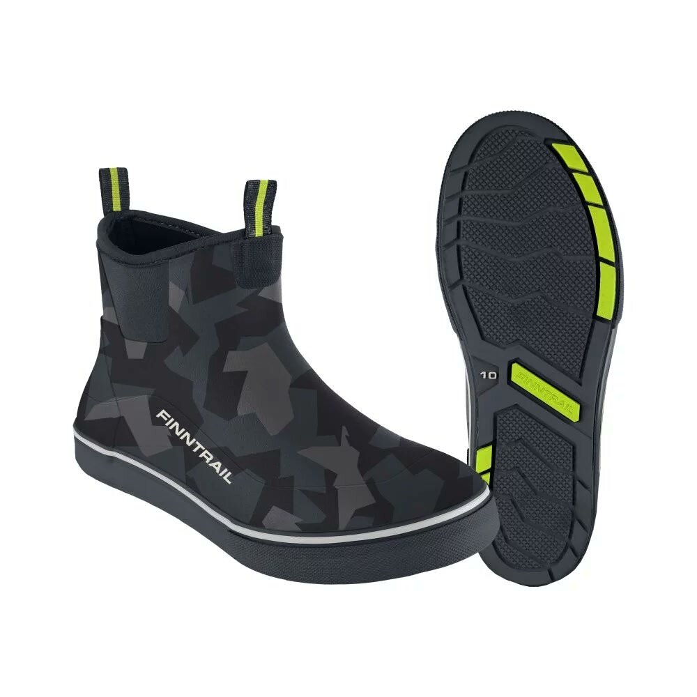 Резиновые сапоги Finntrail Deck CamoShadowBlack 7518 Резиновые сапоги Finntrail Deck CamoShadowBlack 7518
