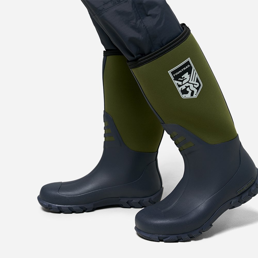 Kummisaapad Finntrail OUTLANDER Khaki 7516 3 Kummisaapad Finntrail OUTLANDER Khaki 7516 3