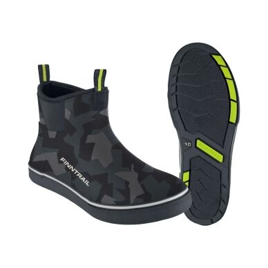 Резиновые сапоги Finntrail Deck CamoShadowBlack 7518