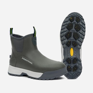 Kummisaapad Finntrail DECK INSULATED MiddleGrey 7521