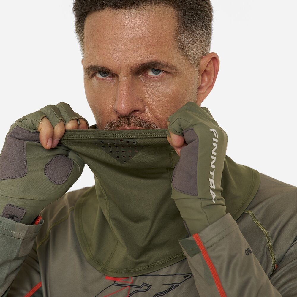 Maska Finntrail WAVE Khaki 9805 5