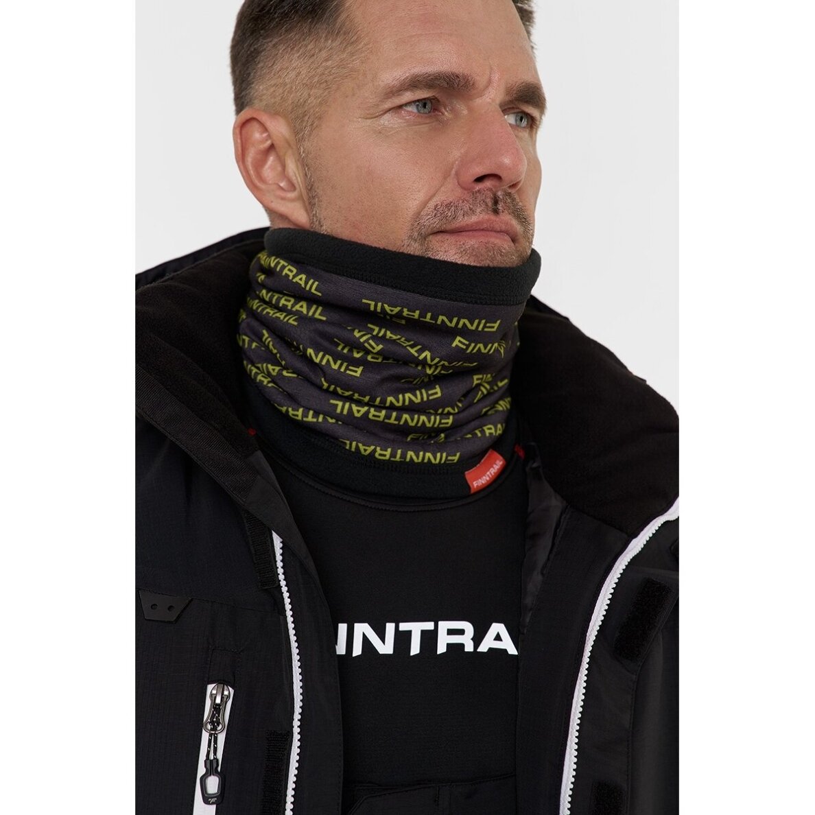 Kaklo mova Finntrail TUBEPRO GraphiteYellow 9802 9