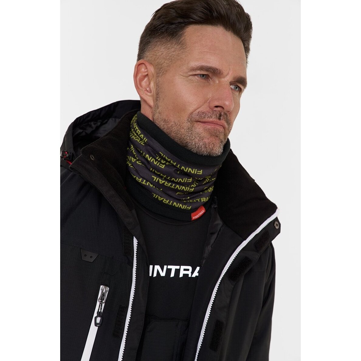 Kaklo mova Finntrail TUBEPRO GraphiteYellow 9802 5