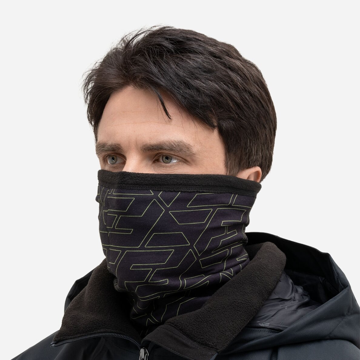 Kaklo mova Finntrail TUBEPRO GraphiteYellow 9811 3