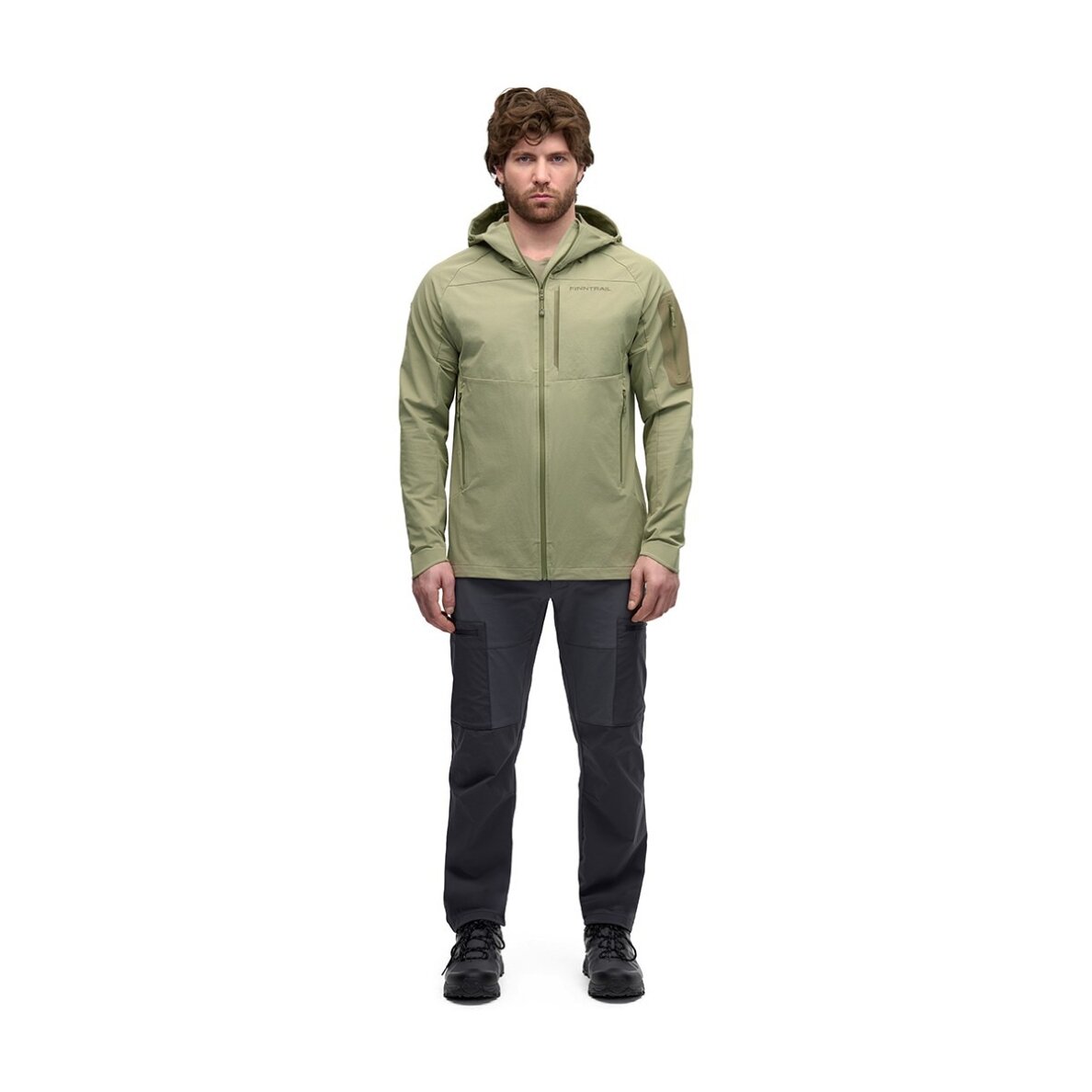 Finntrail AZIMUTH DarkGrey 1300 softshell-püksid 1