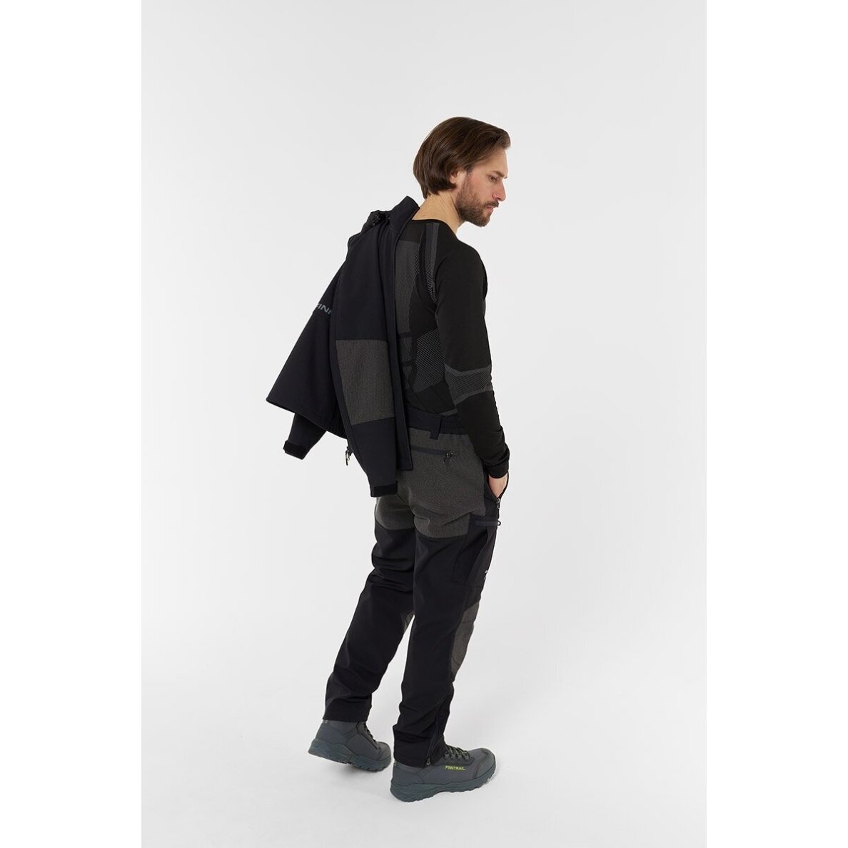 Kelnės Finntrail TACTIC Graphite 4609 Softshell 6