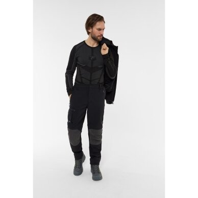 Kelnės Finntrail TACTIC Graphite 4609 Softshell 4