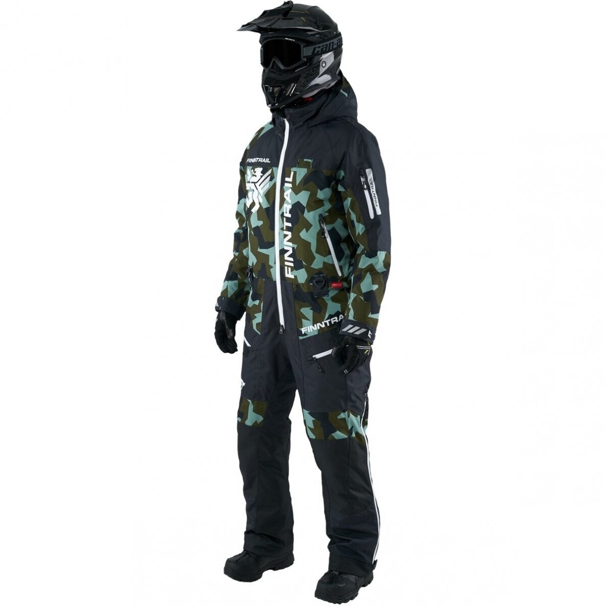 Šiltas kombinezonas Finntrail WIDETRACK CamoArmy 3852