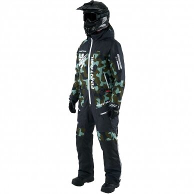 Šiltas kombinezonas Finntrail WIDETRACK CamoArmy 3852