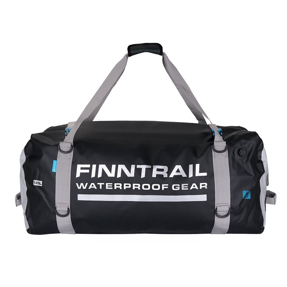 Krepšys Finntrail HUGE ROLL 120L Black 1713