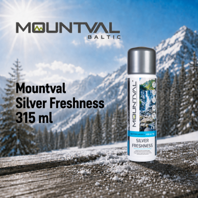 Lõhnavärskendaja loputuseks Mountval Silver Freshness, 315 ml Lõhnavärskendaja loputuseks Mountval Silver Freshness, 315 ml