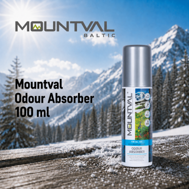 Lõhnaeemaldaja jalanõudele Mountval Odour Absorber, 100 ml Lõhnaeemaldaja jalanõudele Mountval Odour Absorber, 100 ml