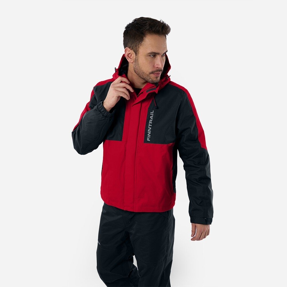 Lietus jaka Finntrail LIGHTSUIT Red 3504 6 Lietus jaka Finntrail LIGHTSUIT Red 3504 6