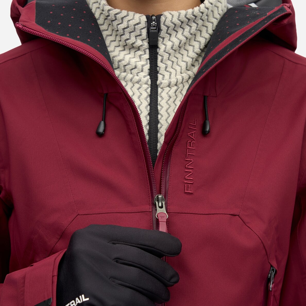 Lietus jaka Finntrail THUNDER W DarkRed 1306 6
