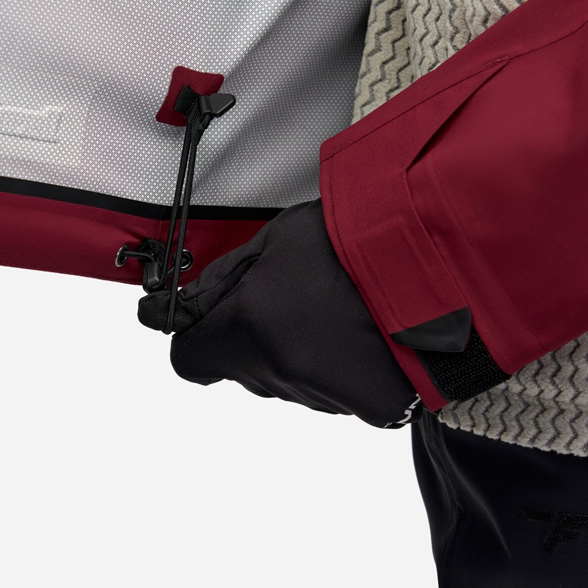 Lietus jaka Finntrail THUNDER W DarkRed 1306 10 Lietus jaka Finntrail THUNDER W DarkRed 1306 10