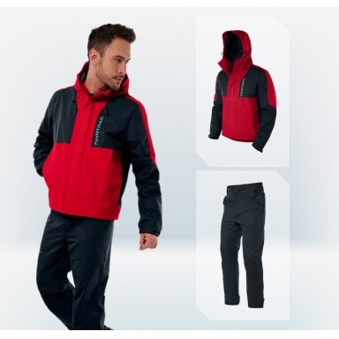 Lietaus striukė Finntrail LIGHTSUIT Red 3504