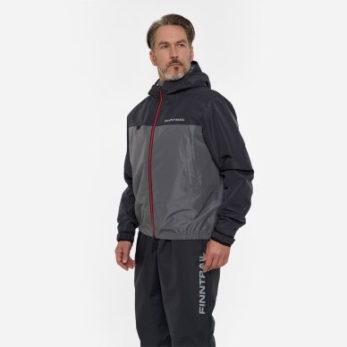 Lietaus striukė Finntrail APEX Grey 4027 4