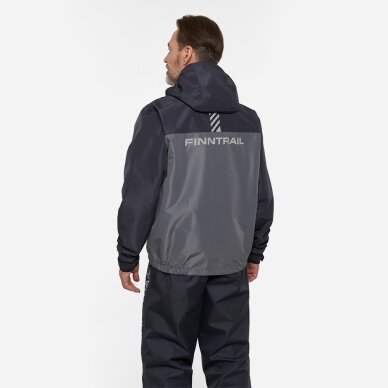 Lietaus striukė Finntrail APEX Grey 4027 5