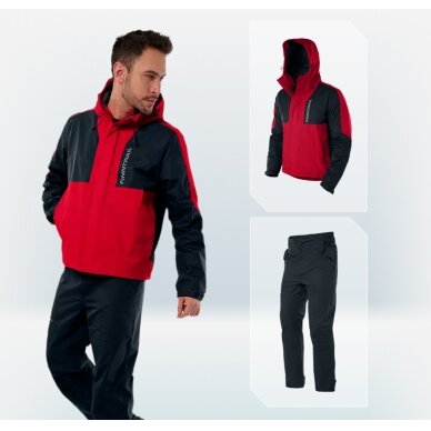 Lietus jaka Finntrail LIGHTSUIT Red 3504 1