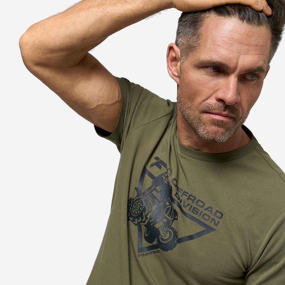 T-shirt Finntrail ATV Khaki 6708 6 T-shirt Finntrail ATV Khaki 6708 6