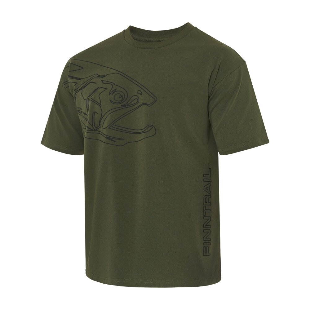 T-shirt Finntrail BIG FISH Khaki 6711 T-shirt Finntrail BIG FISH Khaki 6711