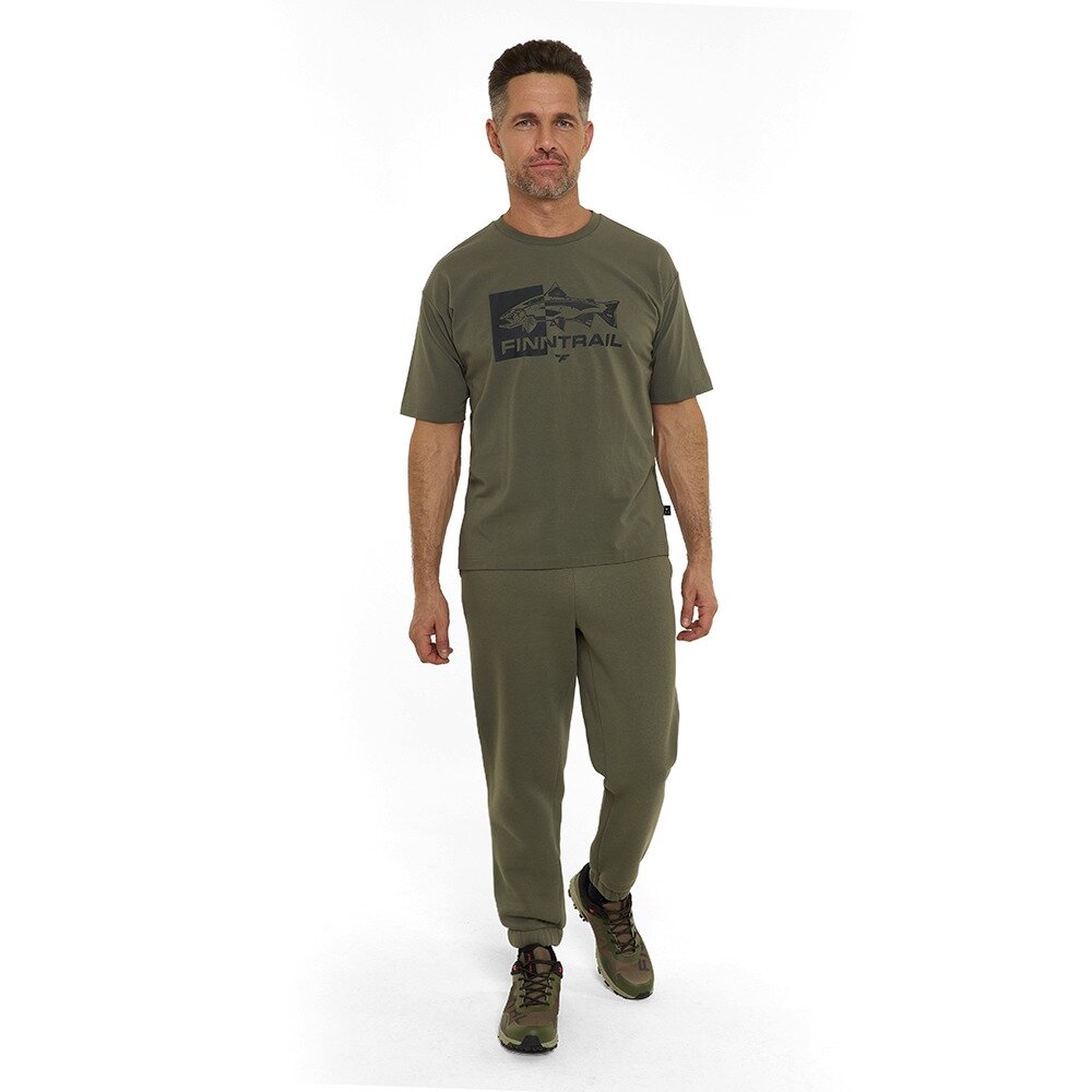 T-krekls Finntrail FISH Khaki 6718 1