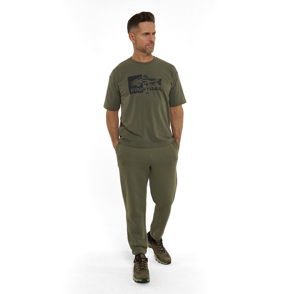T-krekls Finntrail FISH Khaki 6718 2