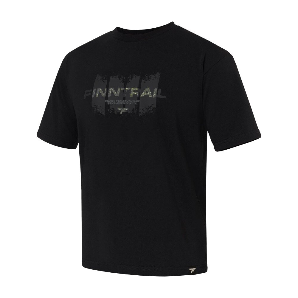 Marškinėliai Finntrail LOGO Black 6721