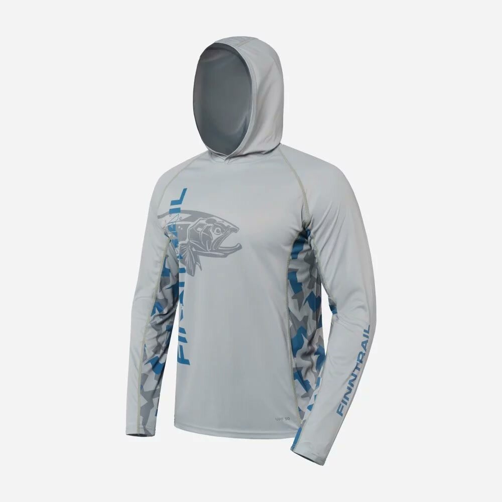 T-särk Finntrail WAVE BIG FISH Grey 6609 T-särk Finntrail WAVE BIG FISH Grey 6609