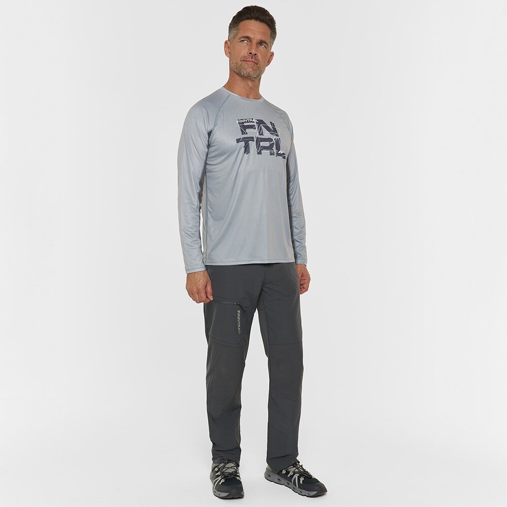 Krekls ar garām piedurknēm Finntrail WAVE LOGO Grey 6613 5 Krekls ar garām piedurknēm Finntrail WAVE LOGO Grey 6613 5