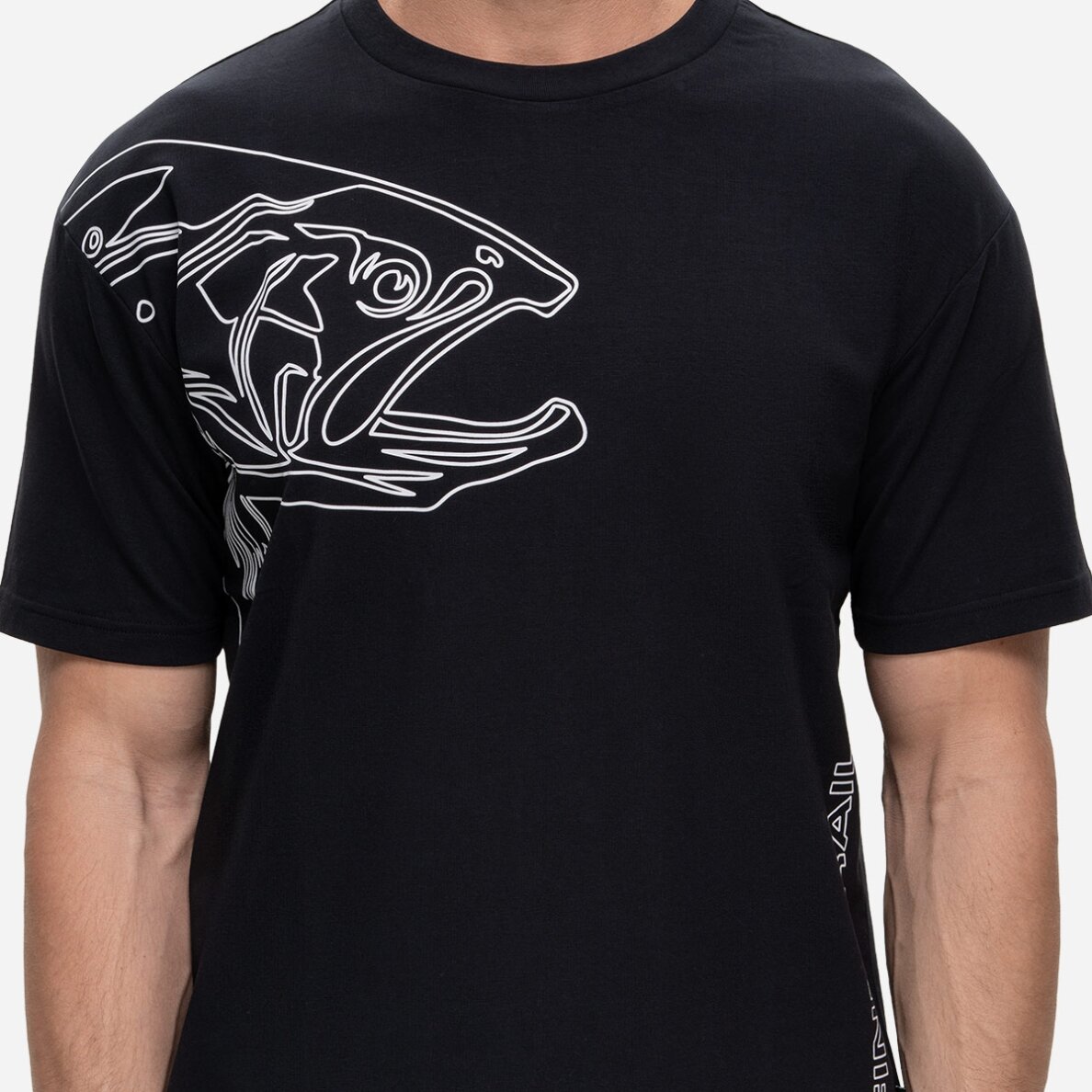 Marškinėliai Finntrail BIG FISH Black 6732 5