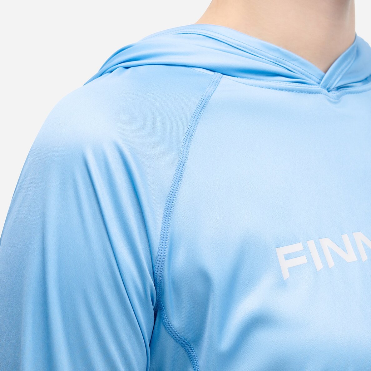 Marškinėliai Finntrail VENUS HOOD Lightblue 6621 5