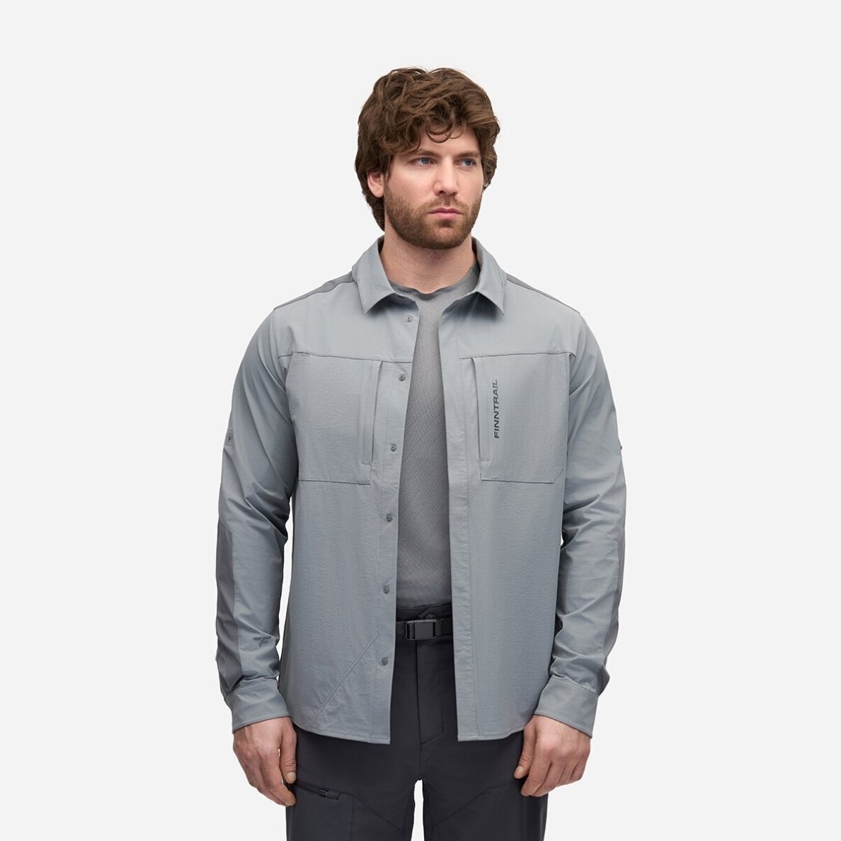Рубашка Finntrail BREEZE Grey 1212 4