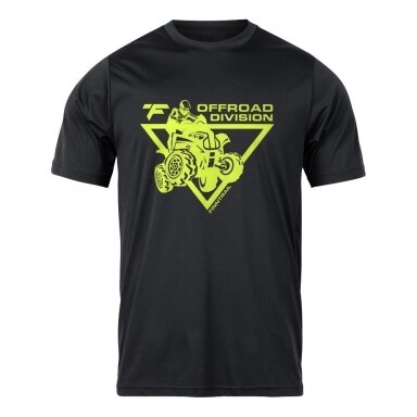 Marškinėliai Finntrail ATV BlackYellow 6708